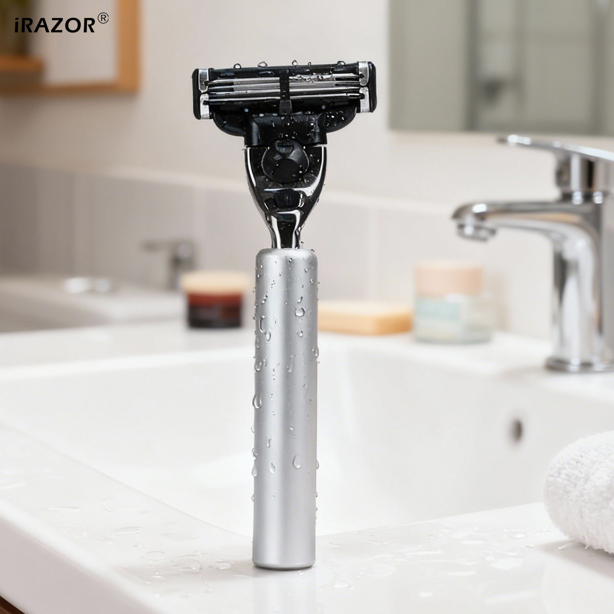 Men'S Grooming Underarm - IRAZOR classique hommes barbe rasage rasoir