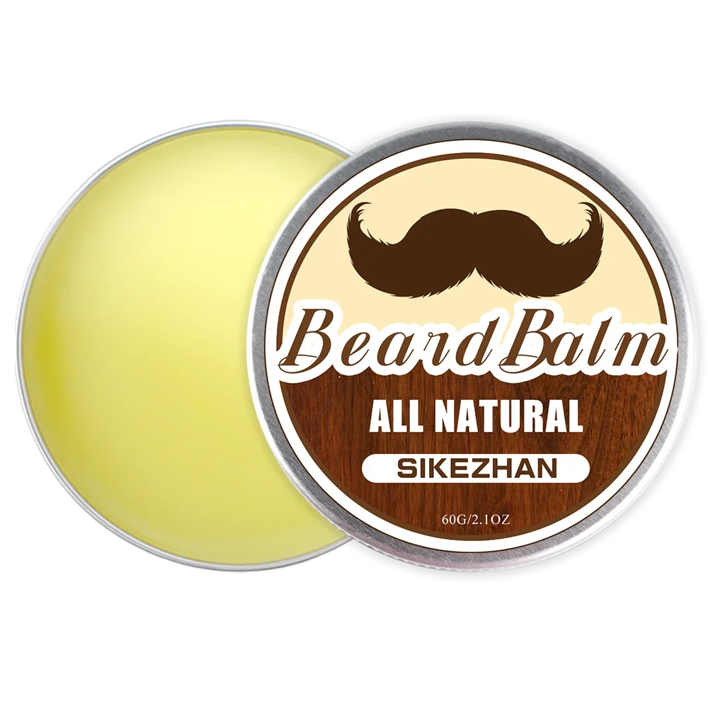 Men'S Grooming Aftershave - Huile de croissance de barbe, baume
