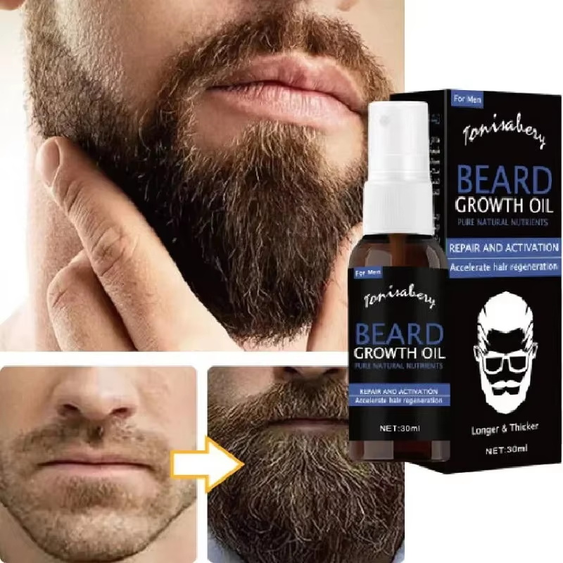 Men'S Grooming Wax - Huile de croissance de barbe baume