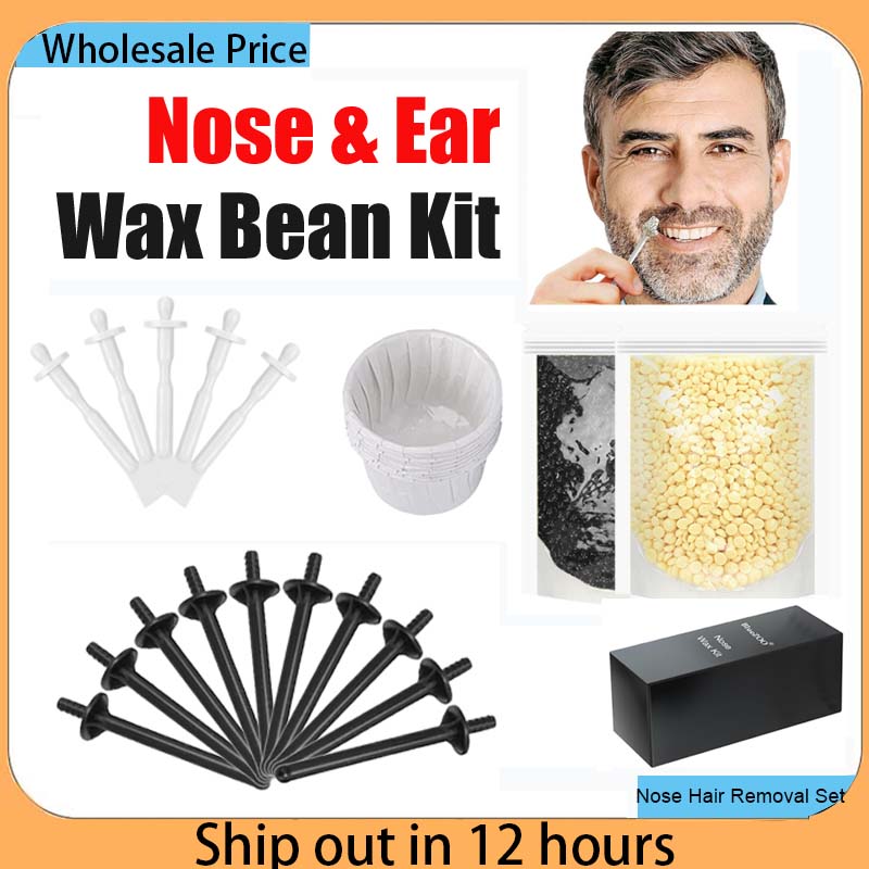 Men'S Grooming Wax - Kit de cire dépilatoire sans papier