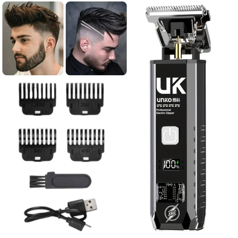 Men Grooming Home - Tondeuse à barbe électrique T9 sans