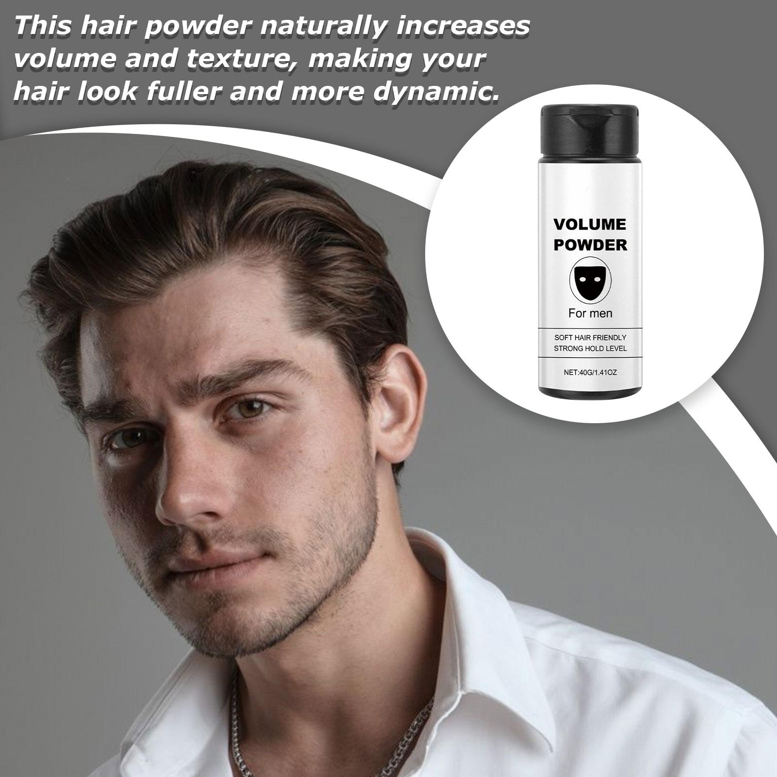 Poudre coiffante effet naturel - Men'S Grooming Wax avis et prix