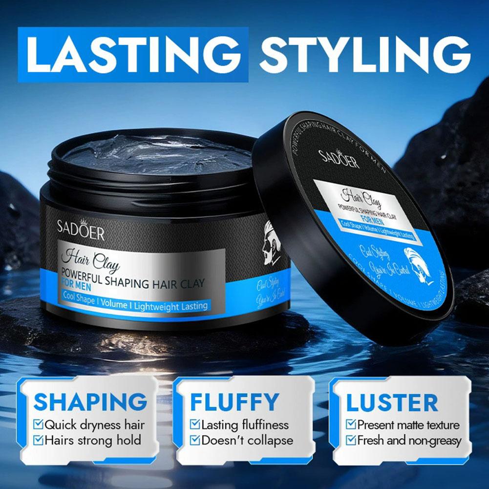 Cire coiffante mate forte tenu - Men'S Grooming Wax avis et prix