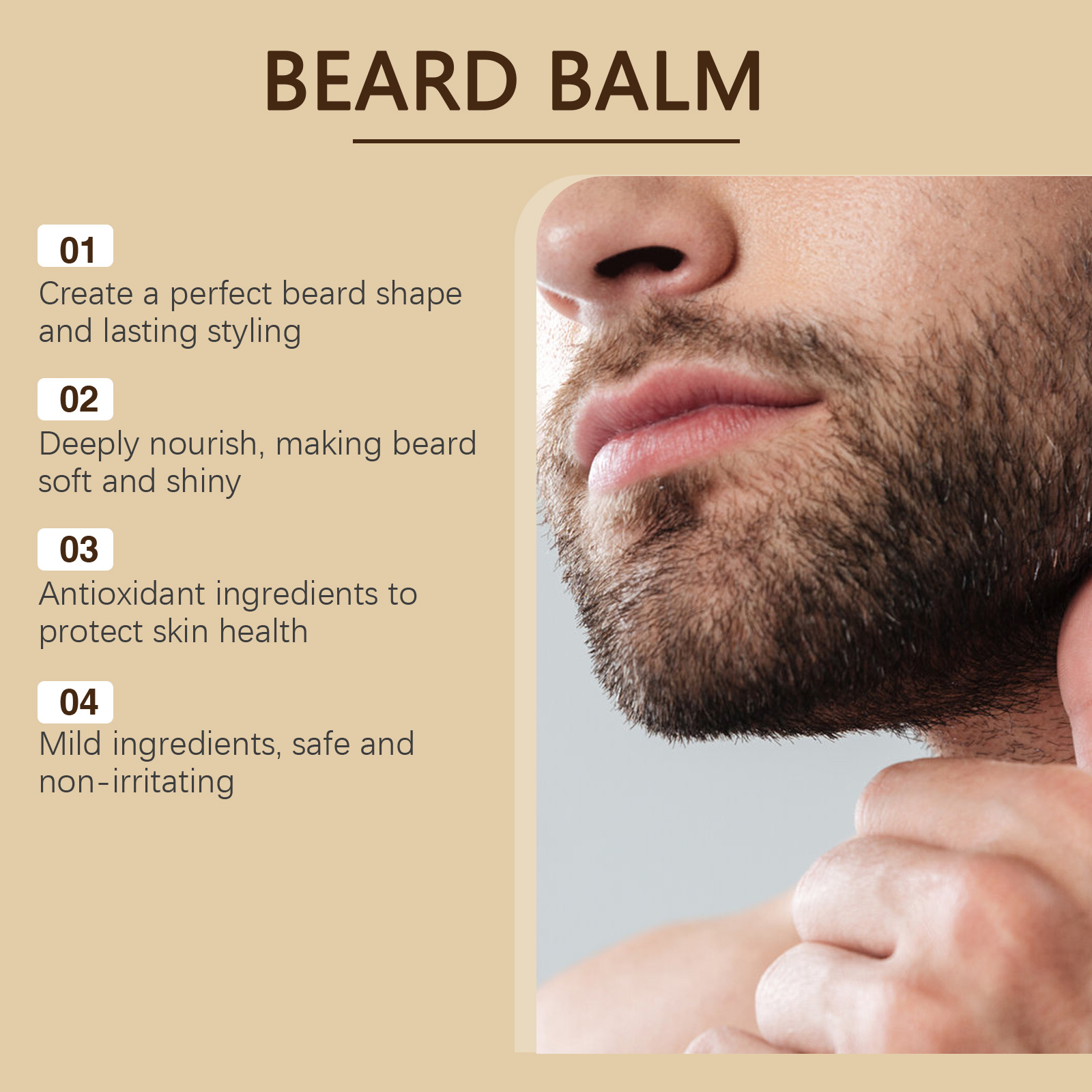 Cire pour le soin de la barbe  - Men'S Grooming Wax avis et prix