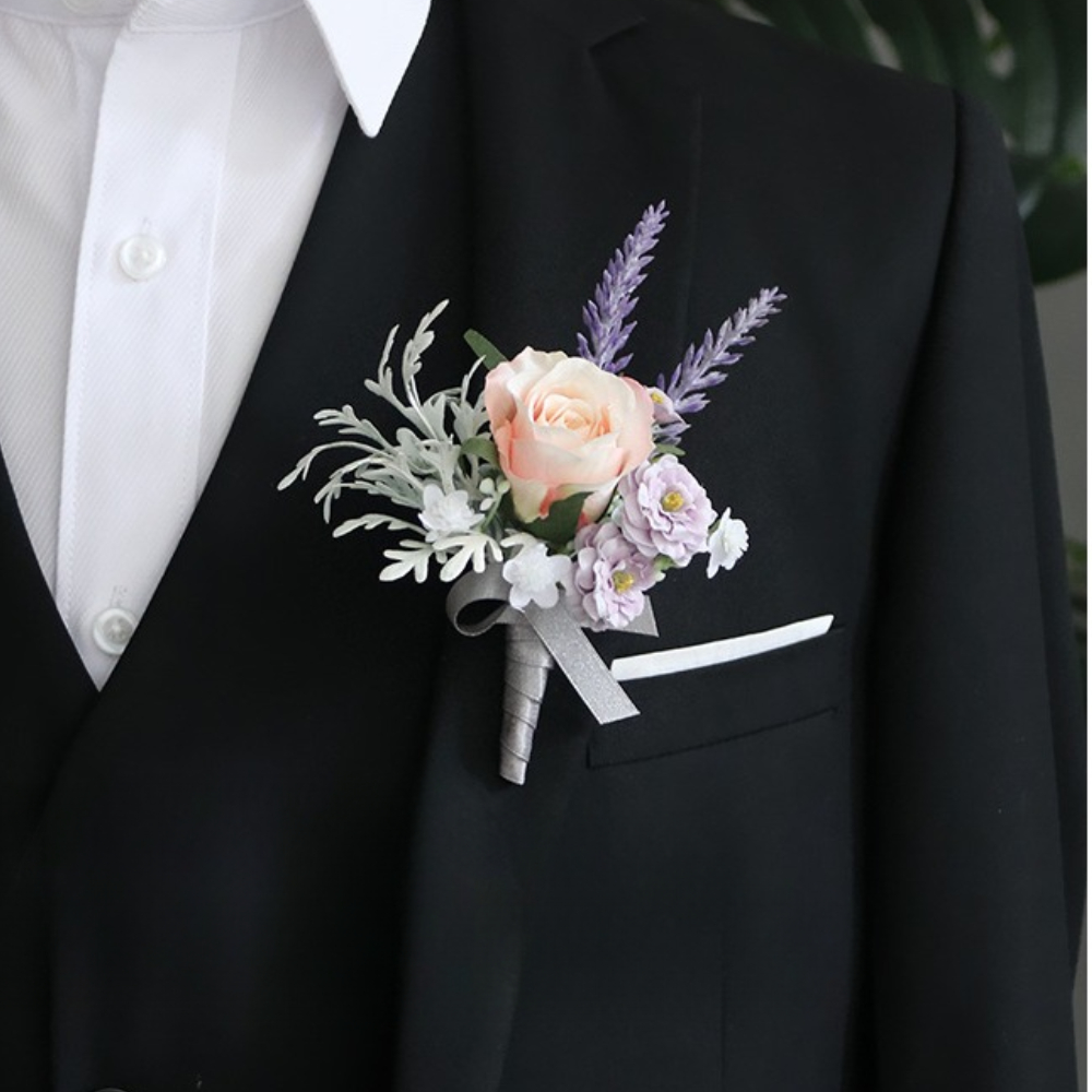 Boutonnière de marié, décorati - Men'S Grooming For Marriage avis et prix