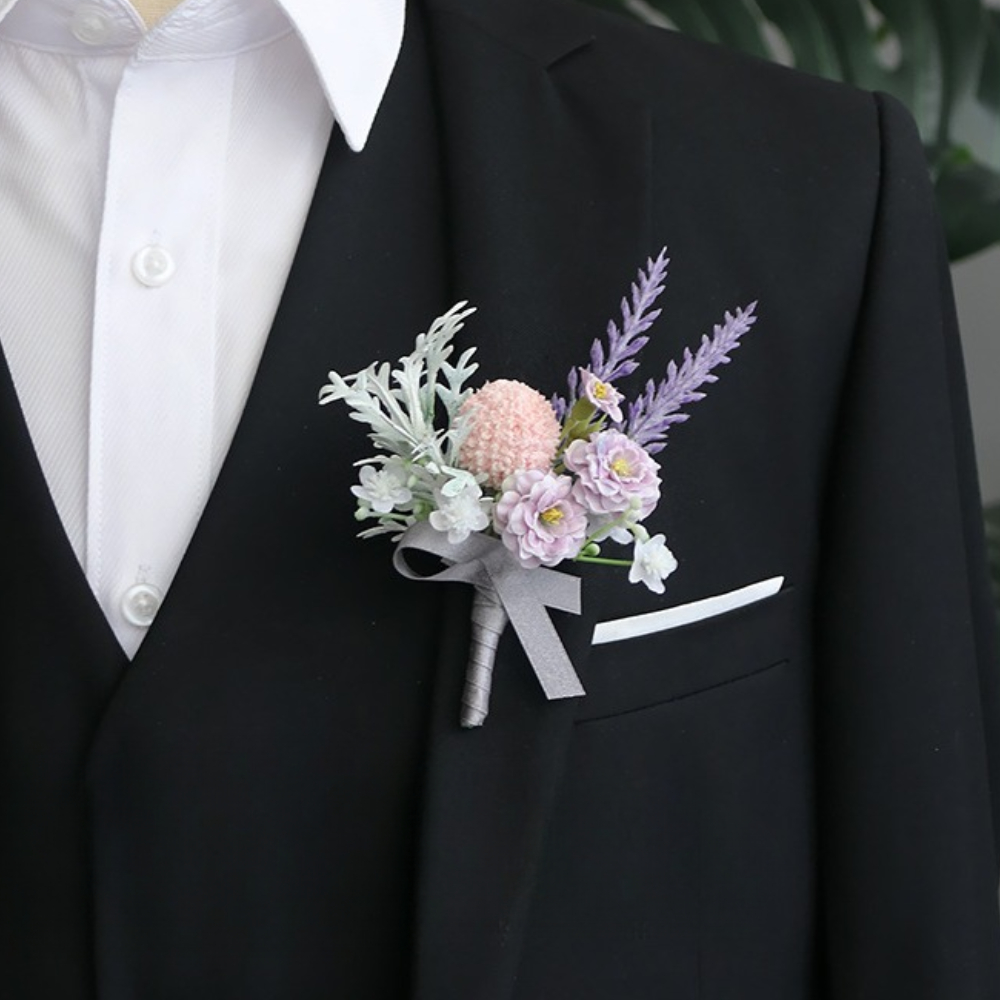 Boutonnière de marié, décorati - Men'S Grooming For Marriage avis et prix