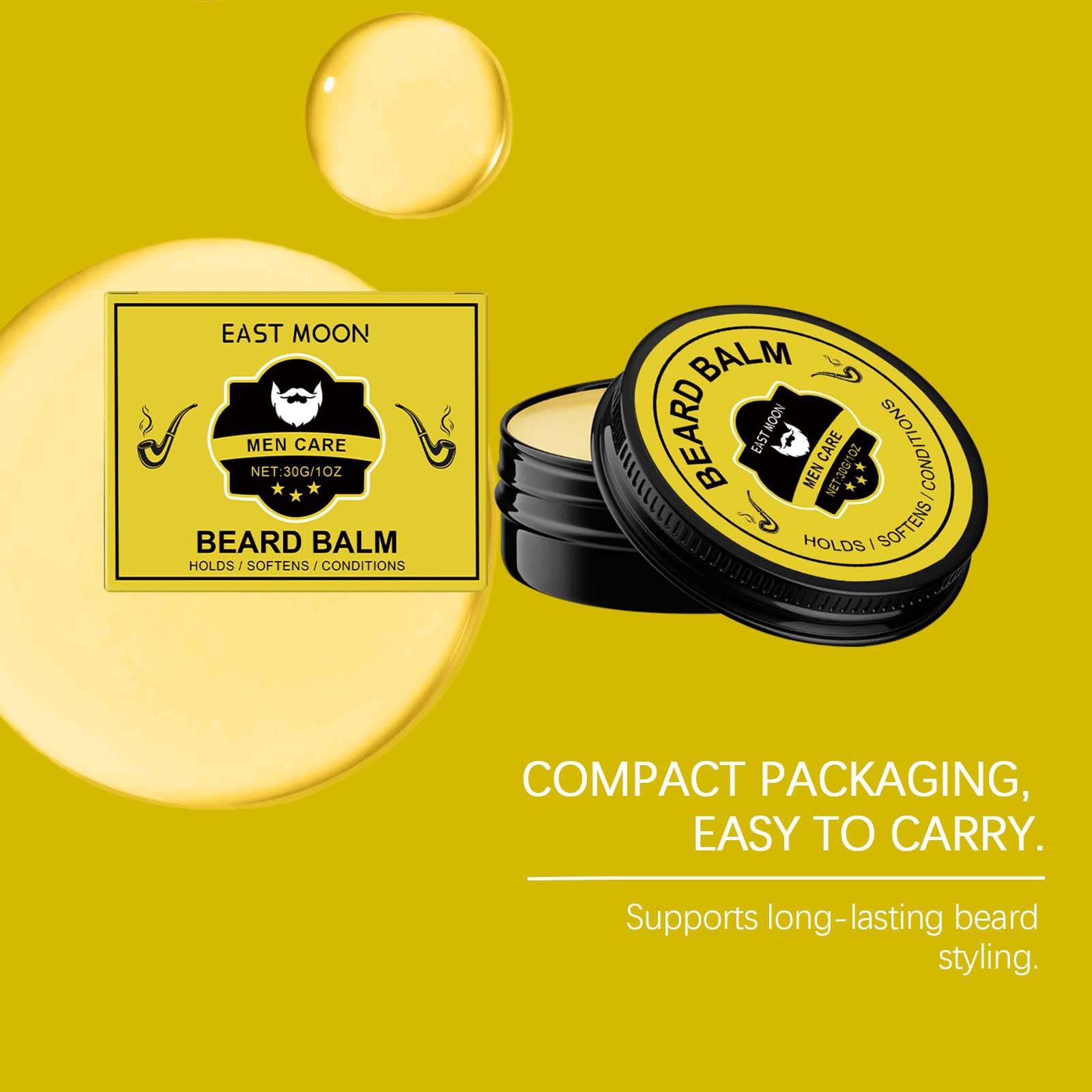 East Moon – baume de soin pour - Men'S Grooming Wax avis et prix
