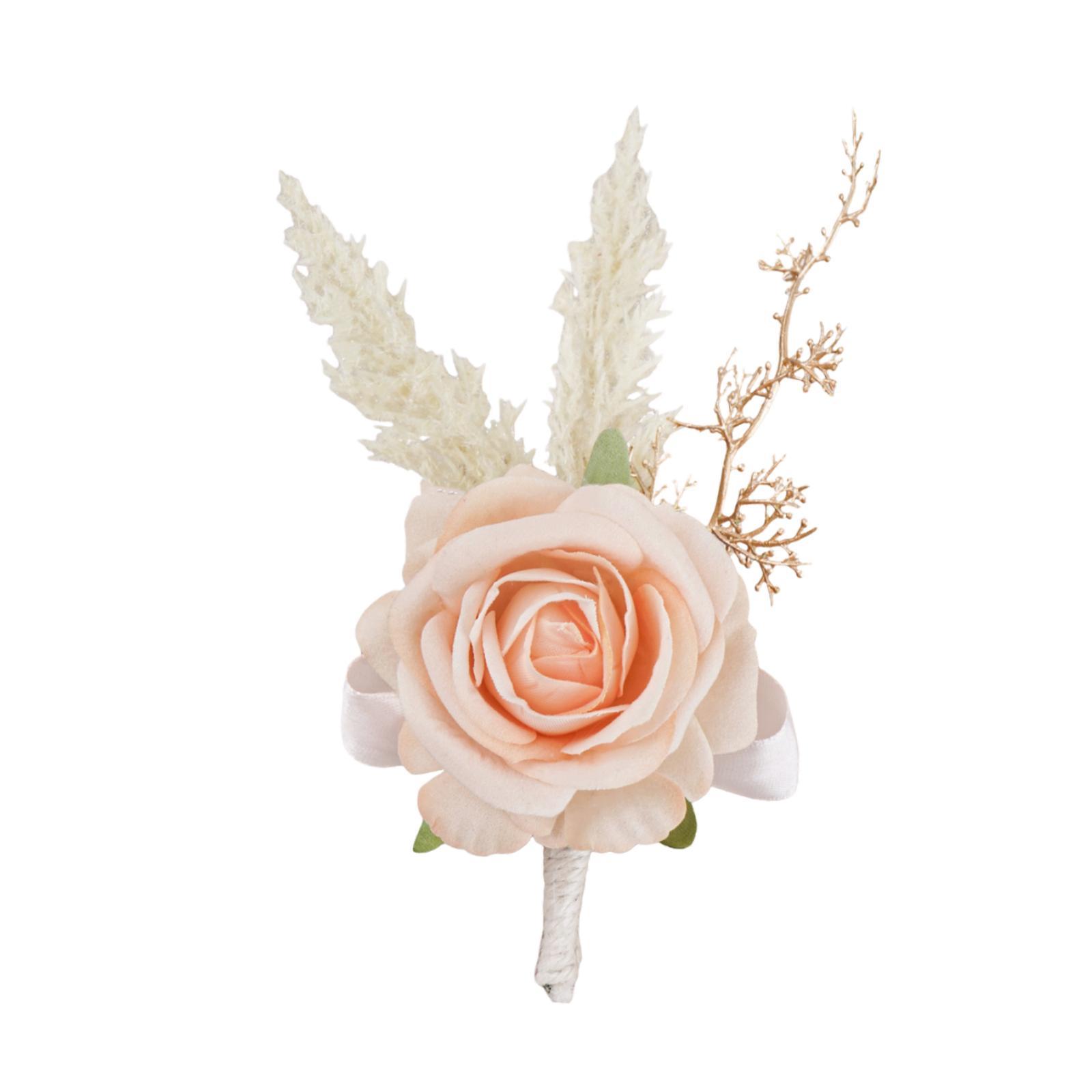 Boutonnière élégante en rose a - Men Grooming Home avis et prix